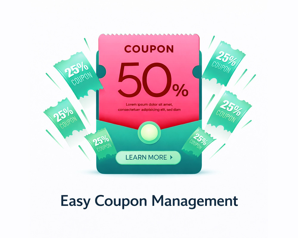 Easy Coupon Management 🎟️